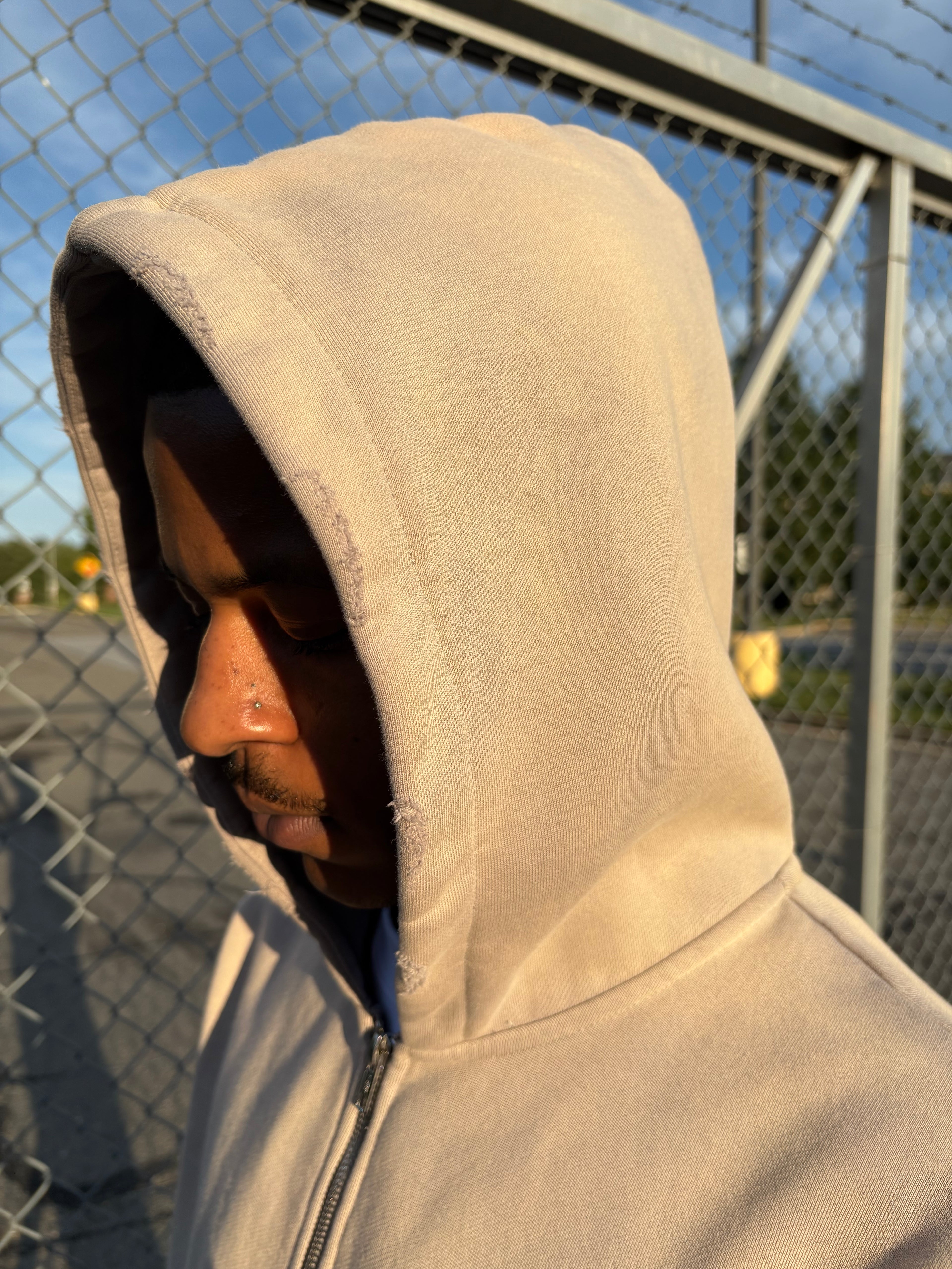 BOMBARD ZIP LOGO HOODIE